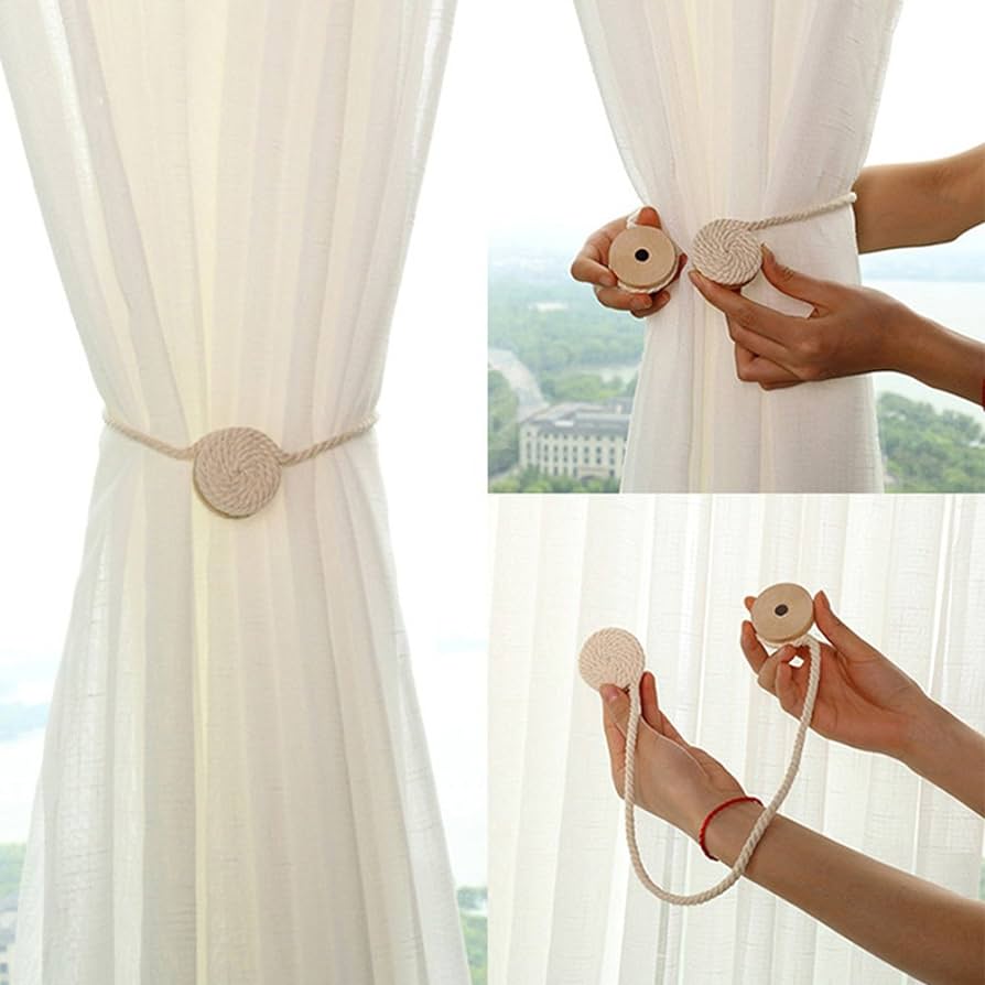 magnetic curtain holder