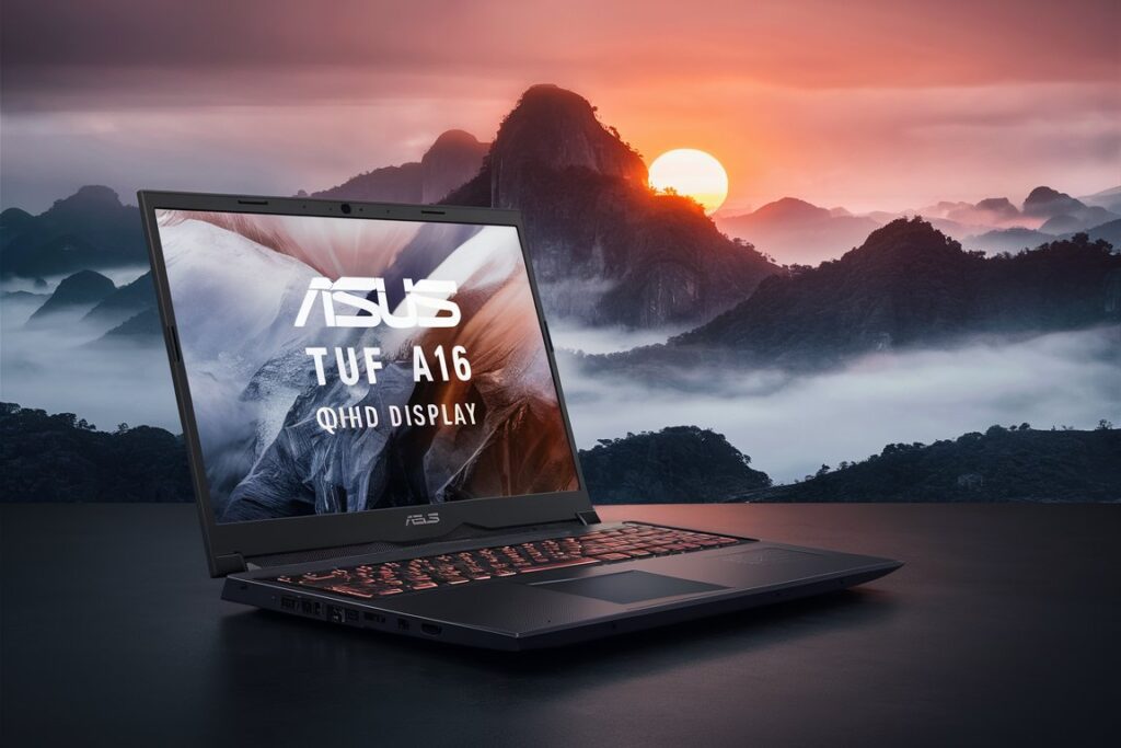 Asus TUF A16 with 16-inch QHD+ Display